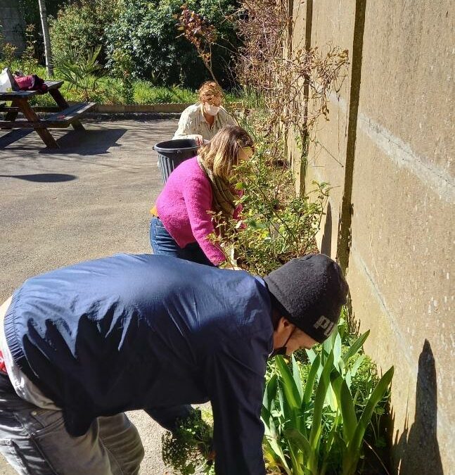 A Cleunay, les vendredis c’est jardinage avec les voisins…